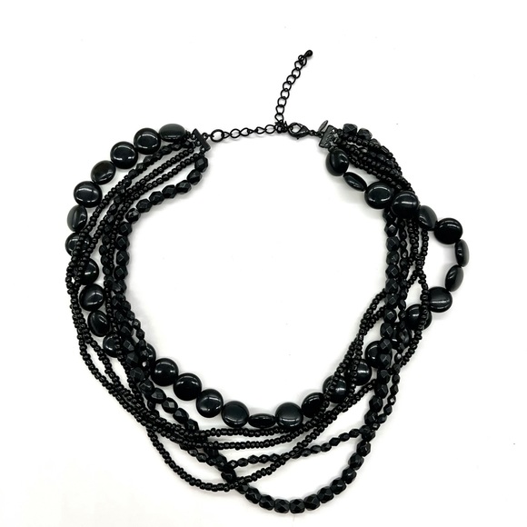 Premier Designs Multi Stand Mixed Beads Necklace - Picture 3 of 4